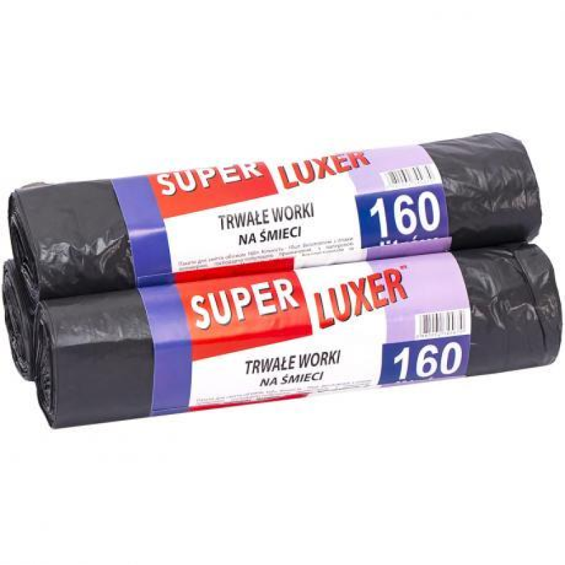 Пакет для мусора 90х110 160л 10 штук Super Luxs KNZ