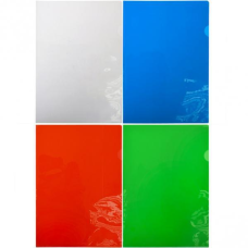 Папка - куточок А4 E-310 “mix“ KNZ