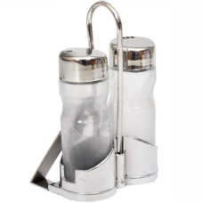 Набір сільниця та перечниця на підставці 100мл KNZ