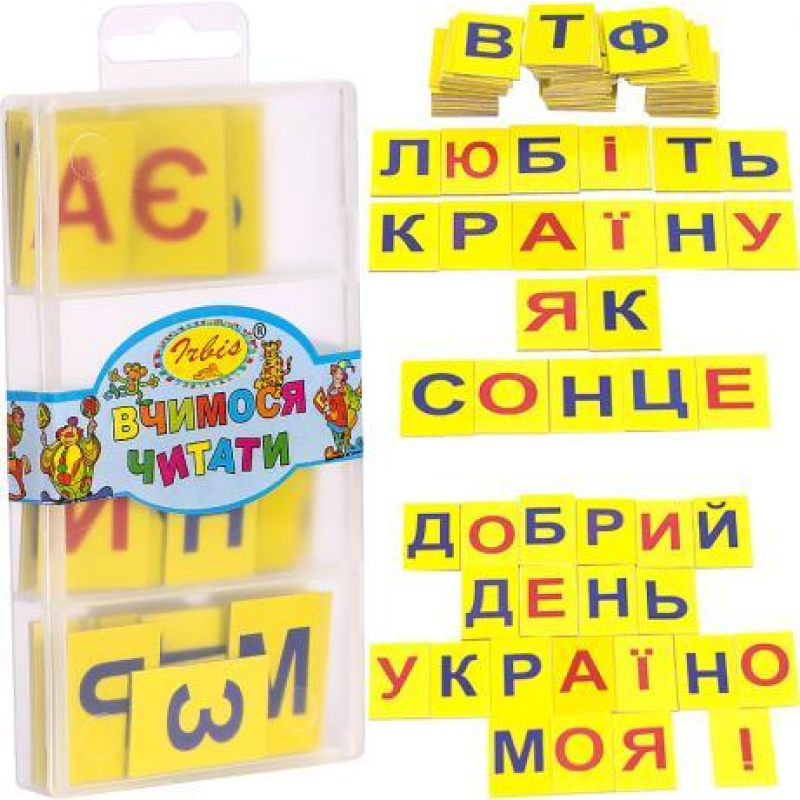 Вчимося читати, українська мова KNZ