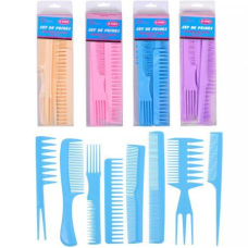 Набір гребінців 8 шт Shumei в коробочці 23,5*7,5*2 см KNZ