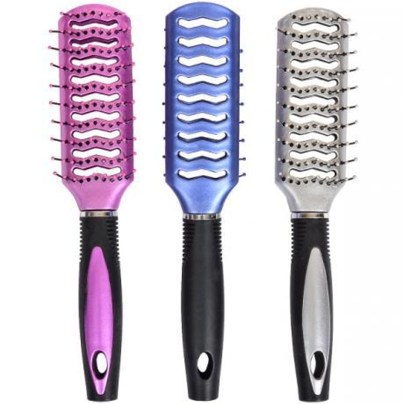 Щітка “скелетна“ плоска 3542 кольорова 23см KNZ Щітка “скелетна“ плоска 3542 кольорова 23см KNZ