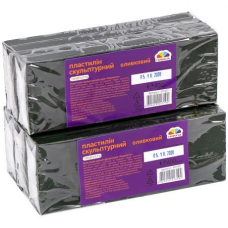 Пластилін скульптурний 400 гр оливковий “Гамма“ KNZ