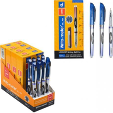 Ручка масляна “10км“ CL8048/ET8048 блакитна KNZ