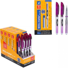 Ручка масляна “10км“ Cello CL8048 фіолетова KNZ