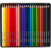 Олівці кольорові 24 кольори “MARCO“ ColorCore Hex у металевому пеналі 3100-24TN KNZ
