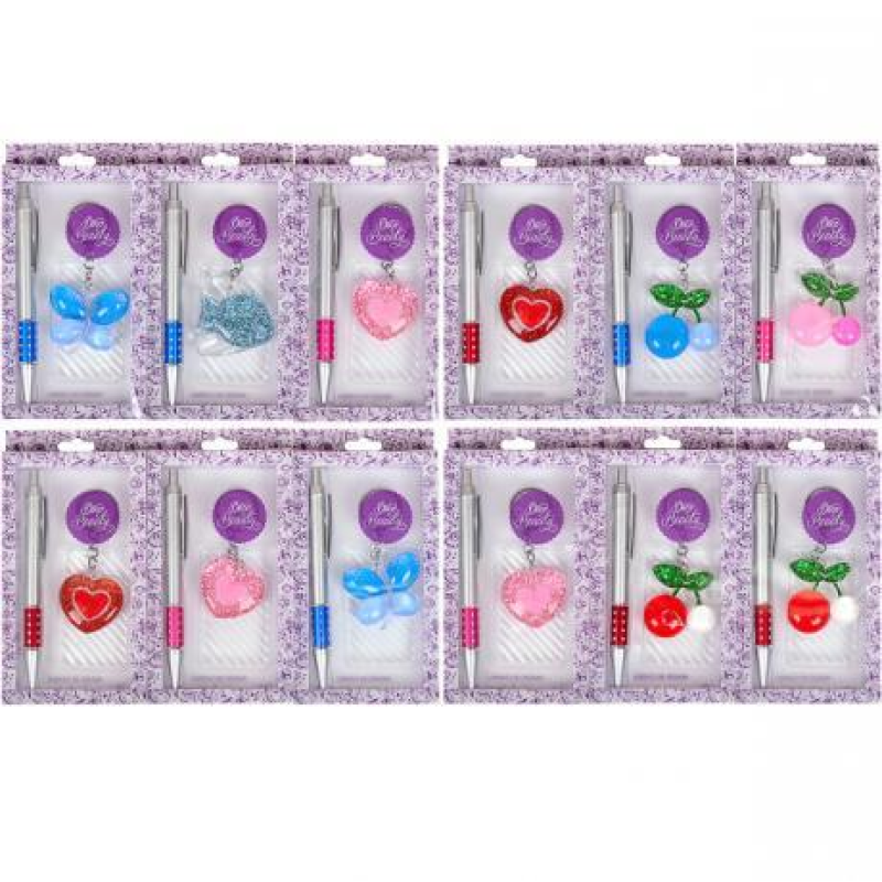 Набір подарунковий: ручка + брелок “Deco Beauty“ ТВ-02 KNZ Набір подарунковий: ручка + брелок “Deco Beauty“ ТВ-02 KNZ