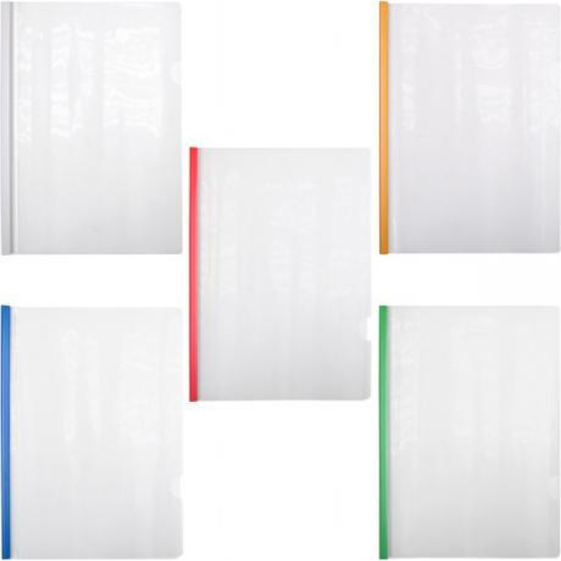 Швидкозшивач із планкою А4 мікс KNZ Швидкозшивач із планкою А4 мікс KNZ