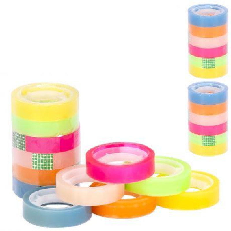 Скотч декоративний 1,2 х12 м “Неоновий“ KNZ