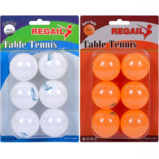 Набір м“ячів для настільного тенісу жовто-білий 6шт KNZ