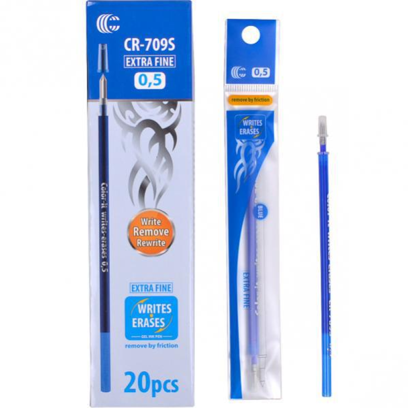 Стрижень “С“ “пише-прає“ синій KNZ