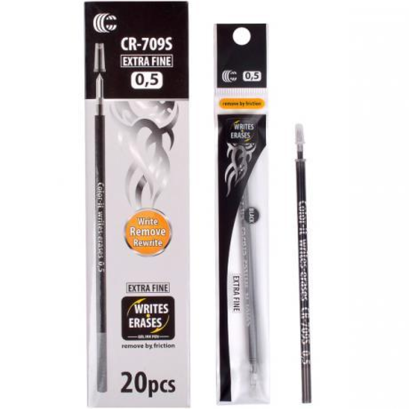 Стрижень “С“ “пише-стирає“ чорний CR-709S KNZ