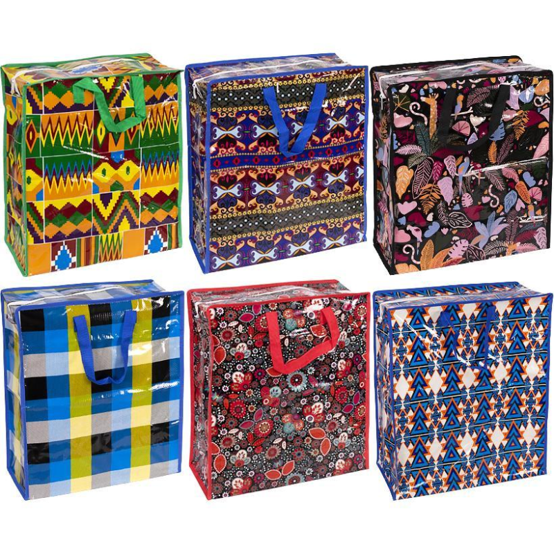 Господарська сумка кольорова 45х40х18 см №2 KNZ Господарська сумка кольорова 45х40х18 см №2 KNZ