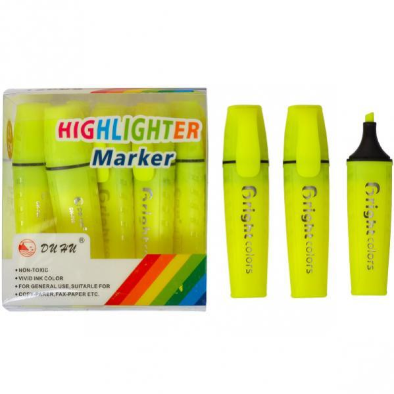 Текстовиділювач JH700 жовтий KNZ