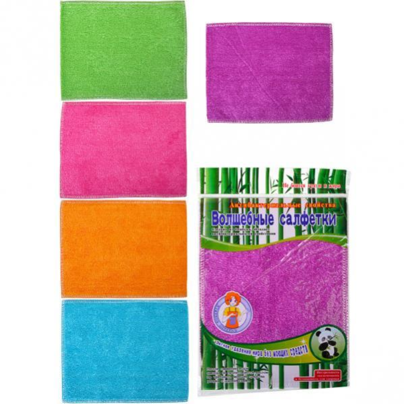 Чарівні серветки для прибирання 18х23 см 812 KNZ Чарівні серветки для прибирання 18х23 см 812 KNZ