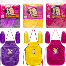 Фартух дитячий з нарукавниками для дівчаток CR5530 KNZ