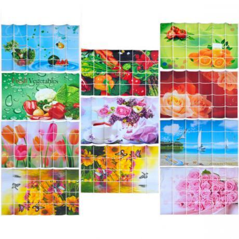 Наклейка над плитою 60х90 см KNZ