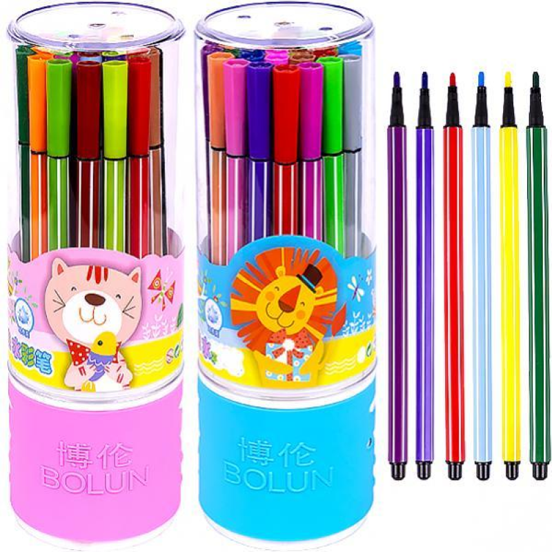 Фломастер тубус 24 кольори 1668-24 KNZ