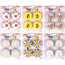 Формочки для кексів паперові 100 штук KNZ