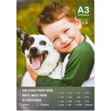 Фотопапір А3, 200г/м2, 20 аркушів, глянсовий KNZ