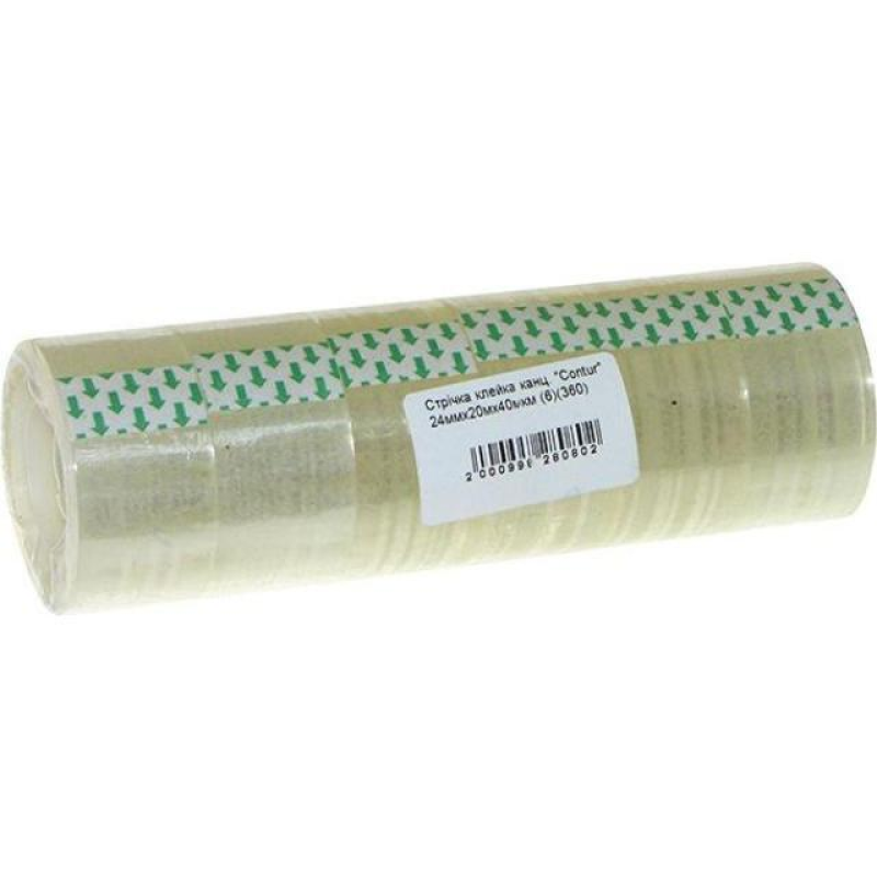 Скотч канцелярський 24мм 20м KNZ