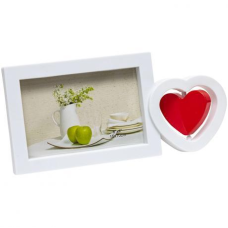 Фоторамка-колаж біла на 1 фотографію K16-W 26*12*2см KNZ