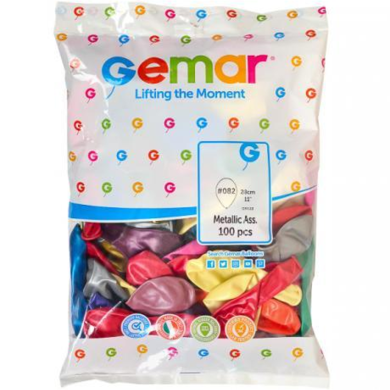 Кульки 11(12) “металік“ “GEMAR“ GM110/82 KNZ Кульки 11(12) “металік“ “GEMAR“ GM110/82 KNZ