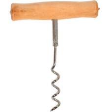 Штопор із дерев“яною ручкою 10*8см KNZ