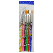 Набір пензлів 6 шт поні-коза-нейлон Josef Otten 1971-6 KNZ