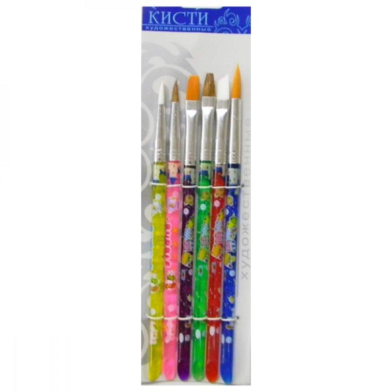 Набір пензлів 6 шт поні-коза-нейлон Josef Otten 1971-6 KNZ Набір пензлів 6 шт поні-коза-нейлон Josef Otten 1971-6 KNZ