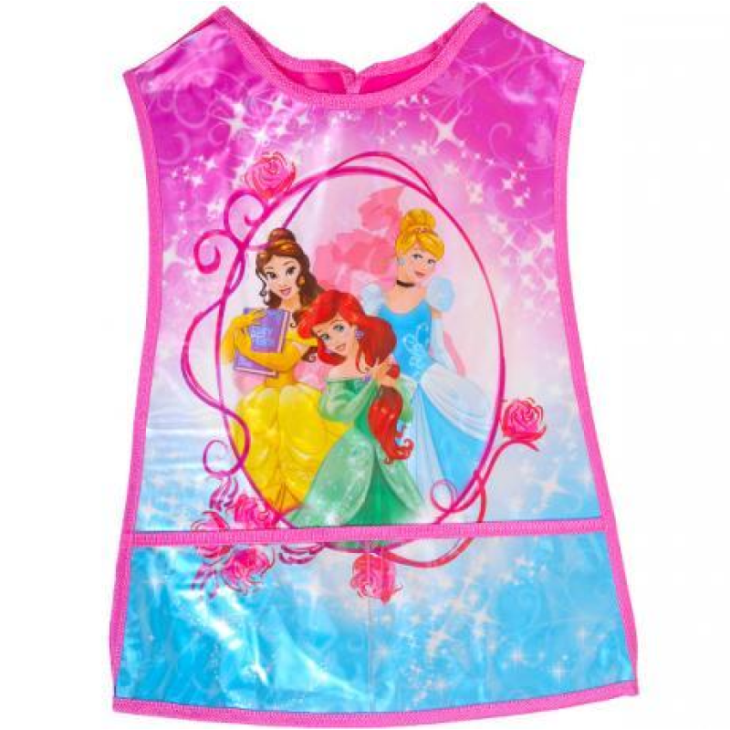 Фартух - накидка дитячий силікон “Принцеси“ KNZ