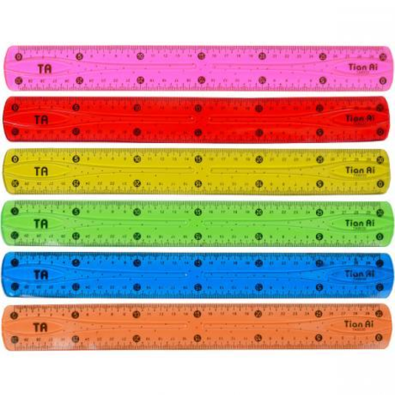 Лінійка 30 см “неломайка“ ESA-0031 KNZ