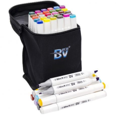 Набір скетч-маркерів 30 кольорів BV800-30 в сумці KNZ