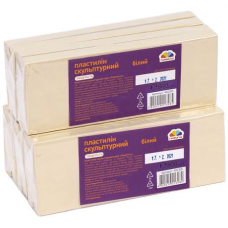 Пластилін скульптурний 800г “Творчість“ білий “Гамма“ KNZ