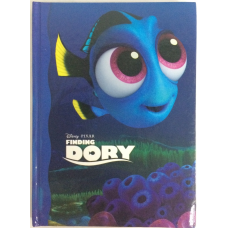 Блокнот для нотаток А6, тверда обкладинка, 48 листів офсет, клітинка, “Dory“ “Маленька Дорі“ 20(шт), Ц725011У KNZ