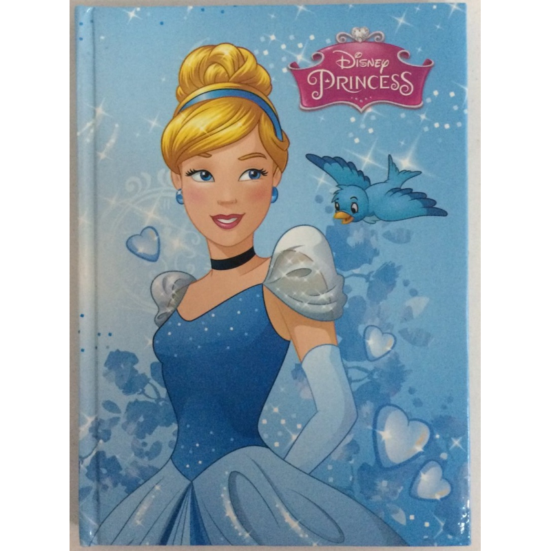 Блокнот для нотаток А6, тверда обкладинка, 48 листів офсет, клітинка, “Princess disney“ “Попелюшка“ 20 шт, Ц632031У KNZ