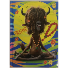 Блокнот для нотаток А6, тверда обкладинка, 48 листів офсет, клітинка, “ZooToPia“ “Якс“ 20 (шт ), Ц724007У KNZ