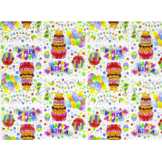 Крейдований папір - happy Birthday, Unison, PVM10-107 KNZ