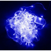 Гірлянда електрична “Бахрома“ 1,5 * 0,5 м Синя 48LED MX-5212108 KNZ