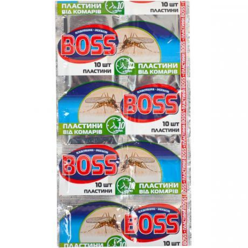 Пластина для фумігатора “BOSS“ 10 пластин KNZ