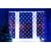 Гірлянда електрична Сітка 1,5*1,5 метра 120LED синій МХ 1-59 KNZ Гірлянда електрична Сітка 1,5*1,5 метра 120LED синій МХ 1-59 KNZ