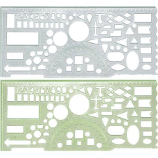 Лінійка-трафарет “офіцерська“ KNZ