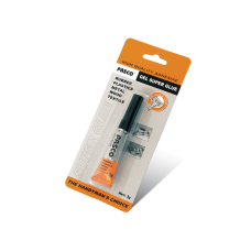 Супергель-клей 3гр еластичний на блістері “Pasco“ C-007-2 суперклей, гель клей KNZ