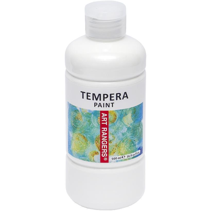 Темпера фарба Gouache 500 мл “White“ Art Rangers 038 KNZ