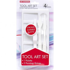 Набір для письма маслом (палітра та 3 мастихіни) EPKP01B KNZ