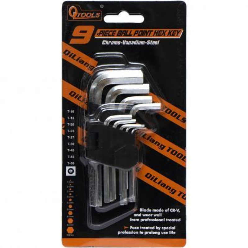 Набір шестигранників 9 предметів KNZ