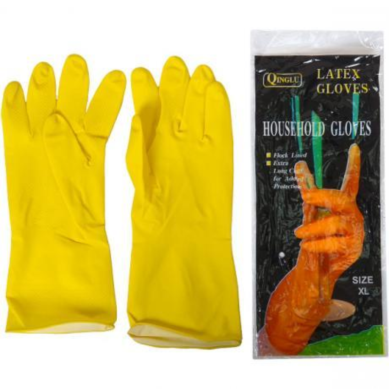 Рукавички латексні господарські “XL“ KNZ Рукавички латексні господарські “XL“ KNZ