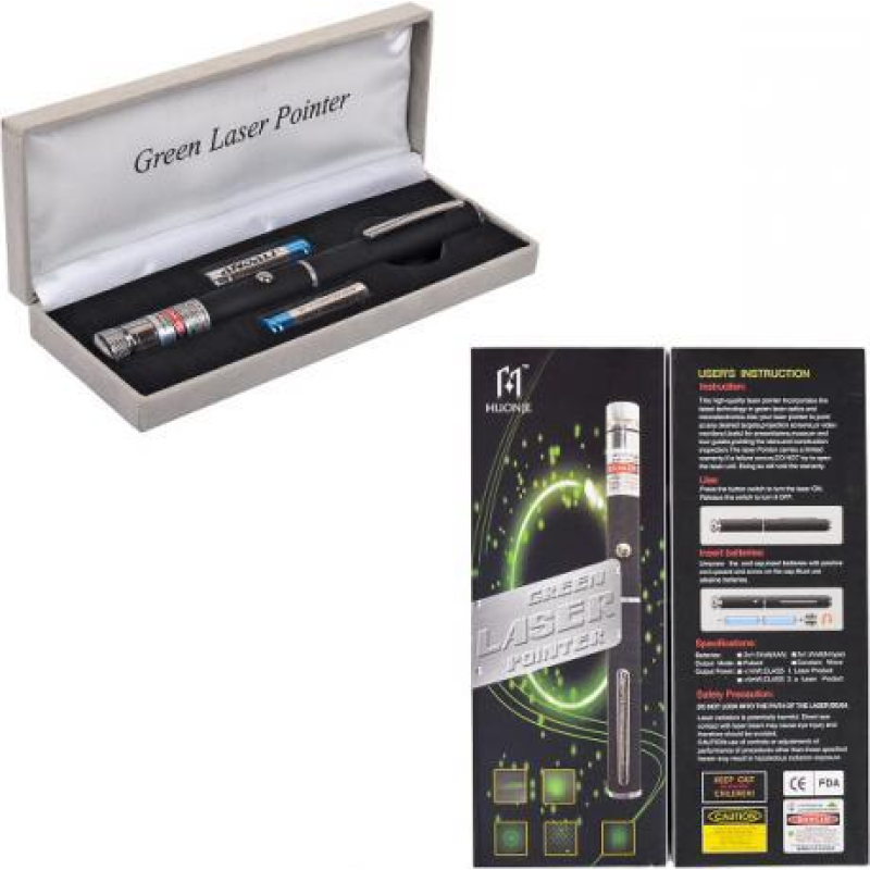 Лазерна указка зелена 12-19 KNZ