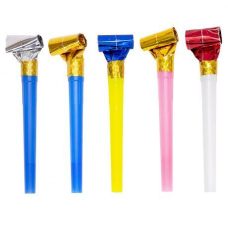 Карнавальний свисток 11 см 2889-10 KNZ