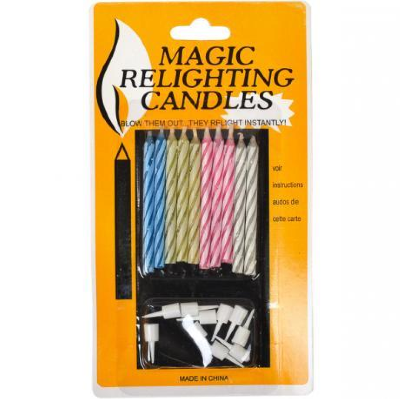 Набір свічок для торта 10-87 “Незатухаючі“ 10 штук HB1007 KNZ Набір свічок для торта 10-87 “Незатухаючі“ 10 штук HB1007 KNZ